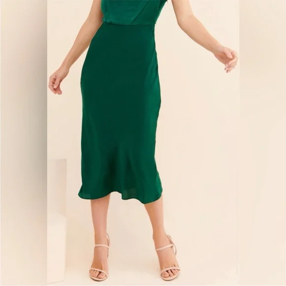 green emerald velvet dress Greylin Yvonne Halter Slip Dress